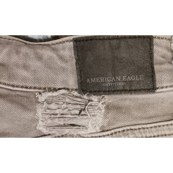 American Eagle Outfitters Womens Super Hi-Rise Jegging Super Stretch Sz 2 Green - Picture 6 of 10